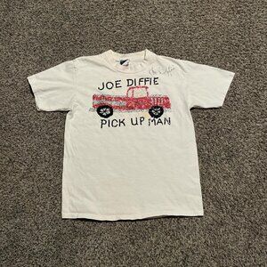 Vintage Joe Diffie Pickup Man Country Music Band Tee